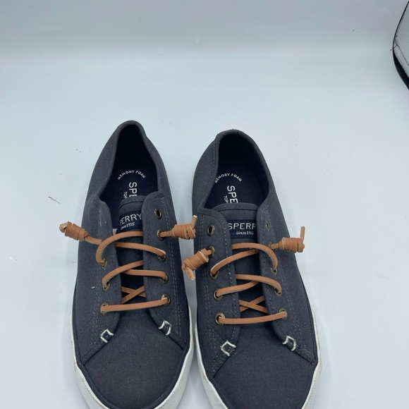 Sperry top-sider navy blue sneakers women's size 7 - Picture 8 of 12